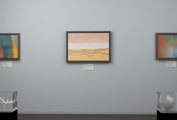 Broken Distant Bank — Landscape-derived atmospheric fields, palette 312