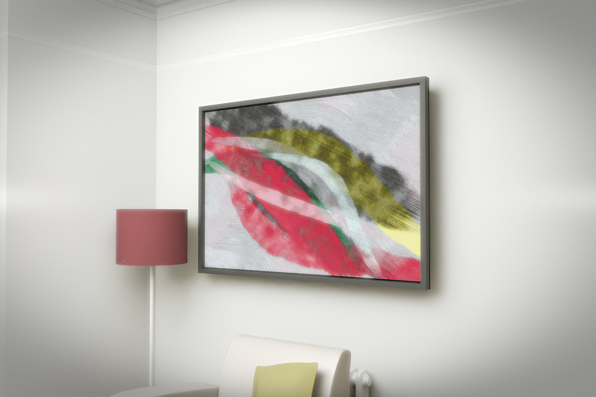 Descending Sweep · white right context room view
