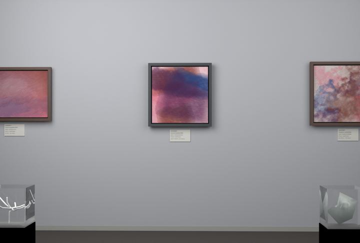 Interlocking Veils — Layered translucent fields, palette 314