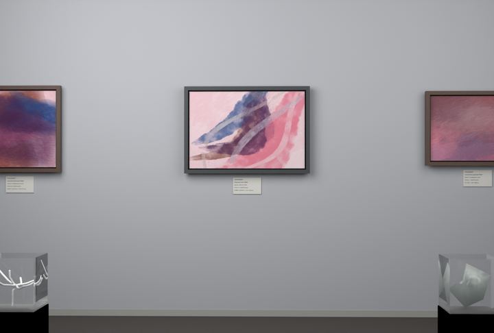 Broad Turn — Gestural color fields, palette 314