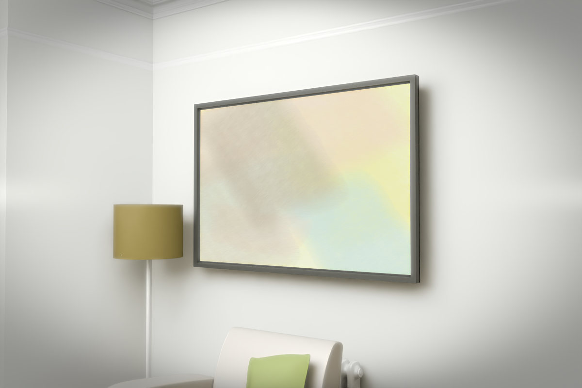 Diagonal Drift · white right context room view