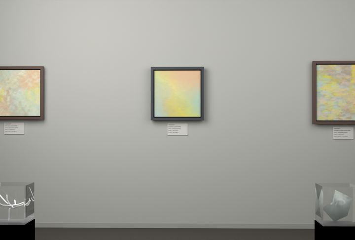 Oblique Transition — Continuous-gradient fields, palette 317