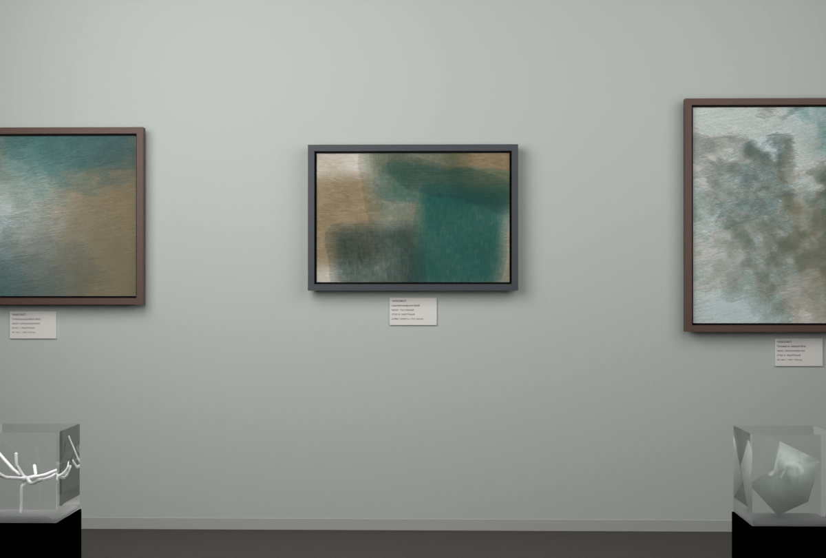 Tall Passages · gallery context room view