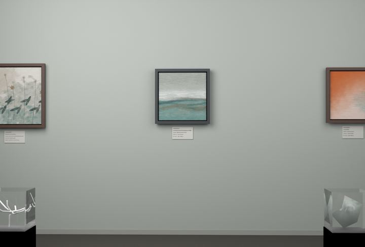 Broken Distant Bank — Landscape-derived atmospheric fields, palette 318