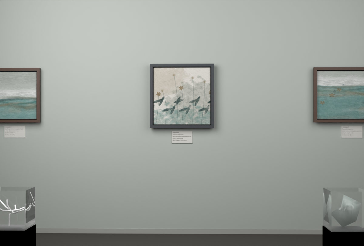 Botanical Wildflower Hollow · gallery context room view