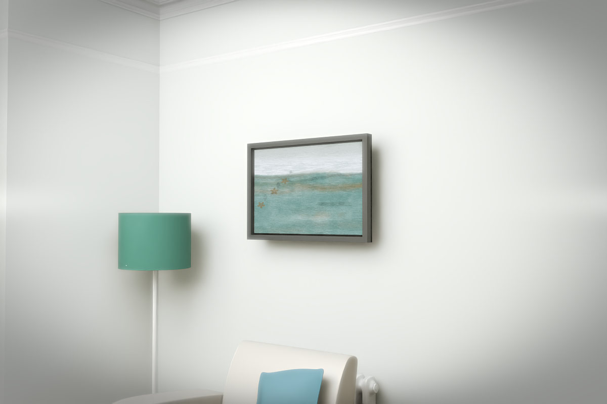 Open Water · Blossom Reflection · white right context room view