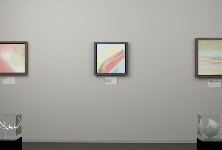 Broad Turn — Gestural color fields, palette 320