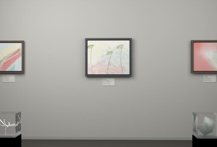 Botanical Umbel In Mist — Botanical composition, palette 320