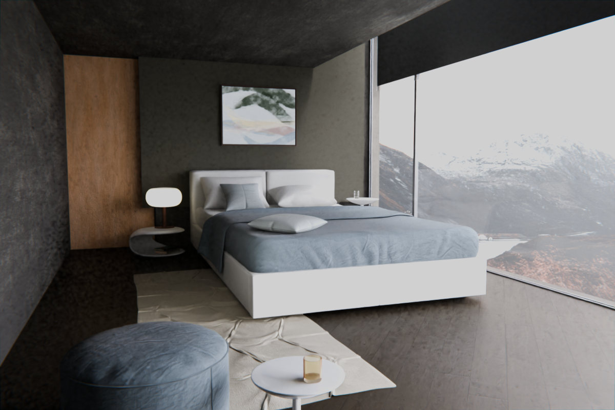 Lateral Release · over bed room view