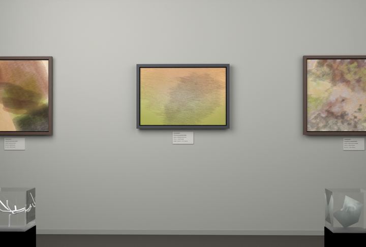 Oblique Transition — Continuous-gradient fields, palette 323