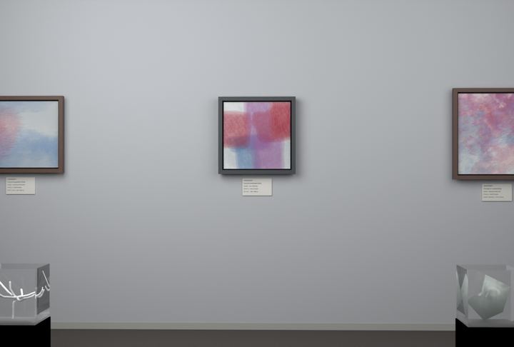 Tall Passages — Layered translucent fields, palette 324