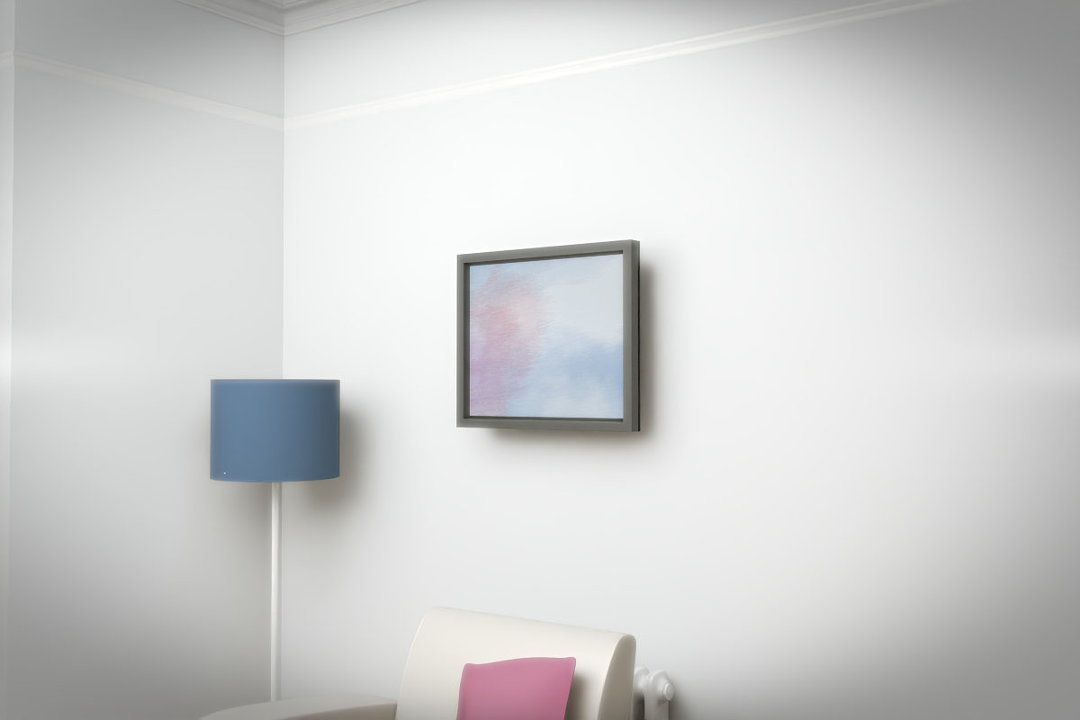 Luminous Crossing · white right context room view