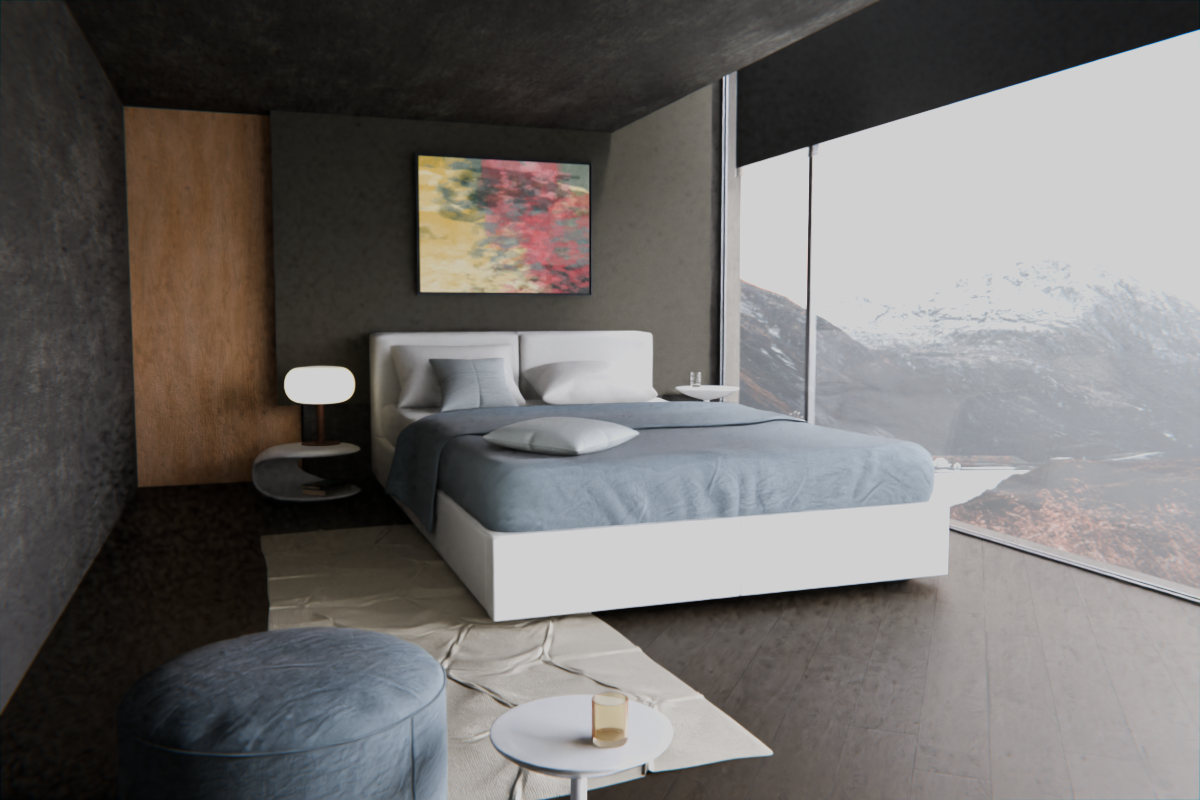 Lateral Erosion · over bed room view