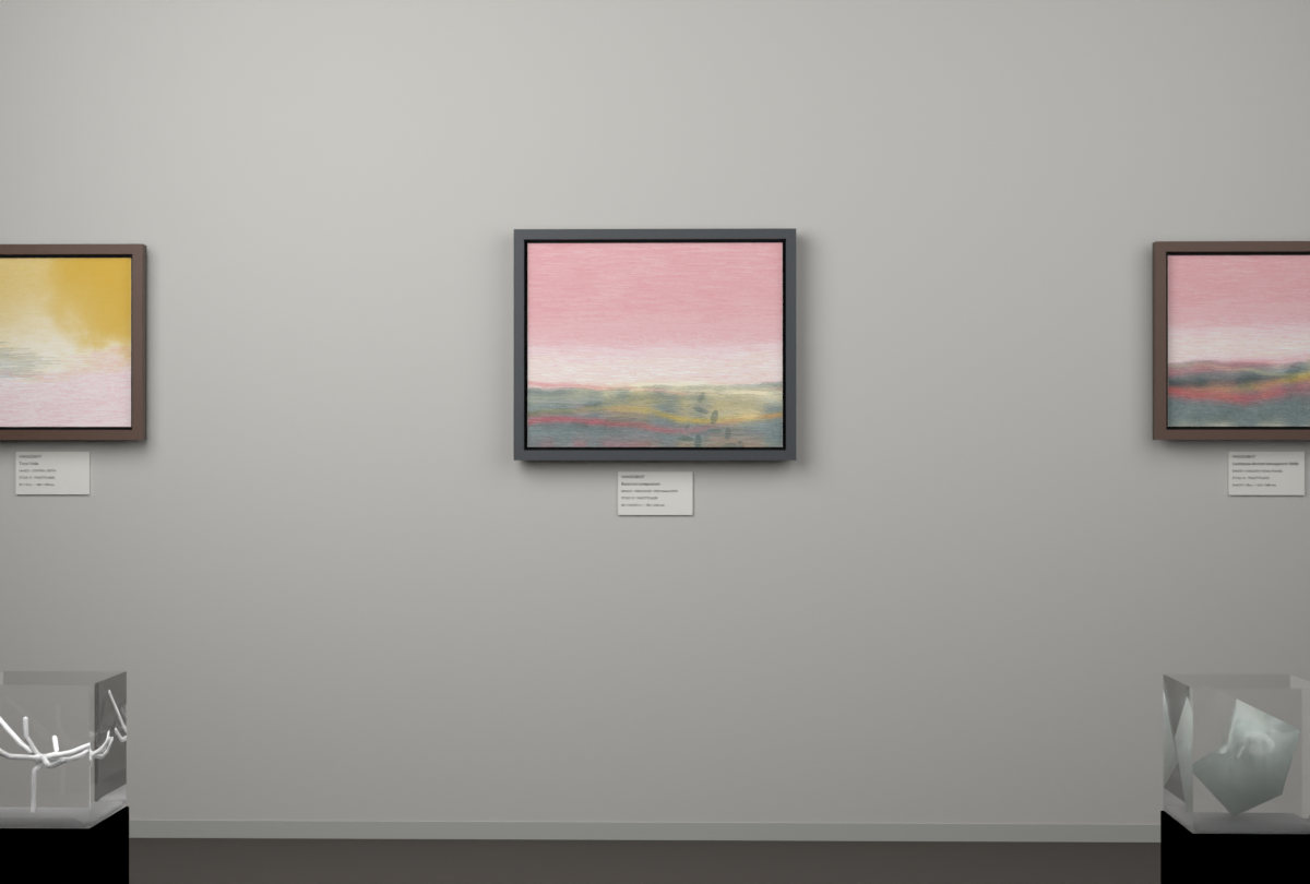 High Haze · Kelp Shallows · gallery context room view