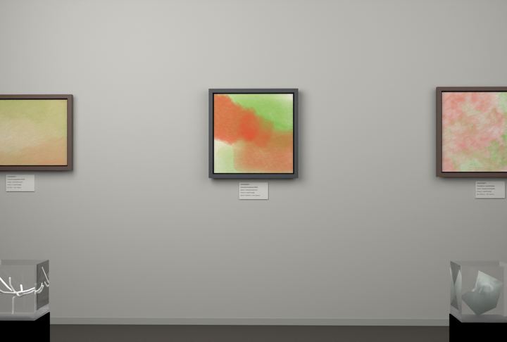 Interlocking Veils — Layered translucent fields, palette 326