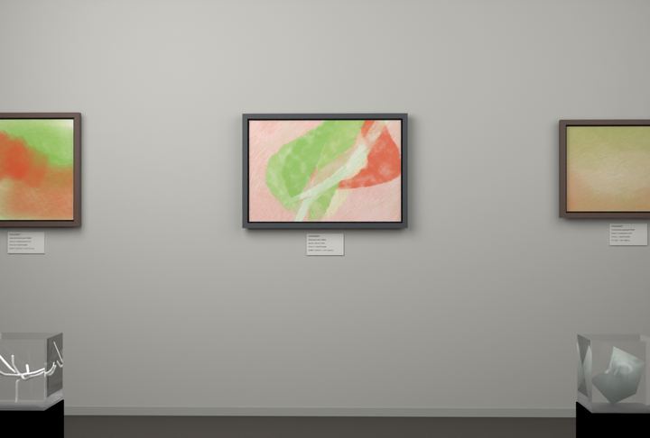 Broad Turn — Gestural color fields, palette 326