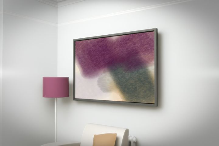 Diagonal Drift — Layered translucent fields, palette 329