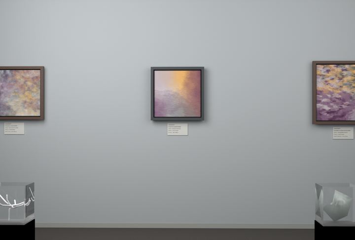 Oblique Transition — Continuous-gradient fields, palette 329