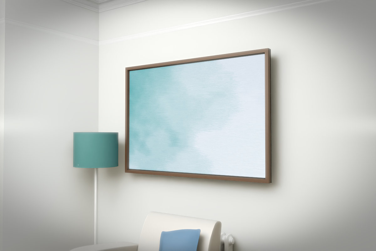 Side-Lit Veil · white right context room view