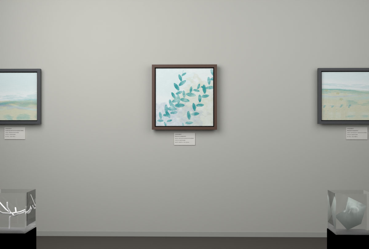 Botanical Underwater Garden · gallery context room view