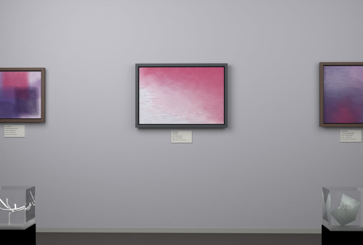 Central Depth · gallery context room view