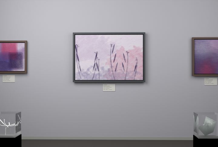 Botanical Reed Light — Botanical composition, palette 331
