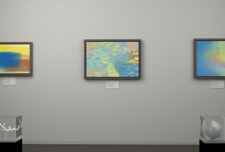 Layered Abrasions — Scumbled or broken-surface fields, palette 333