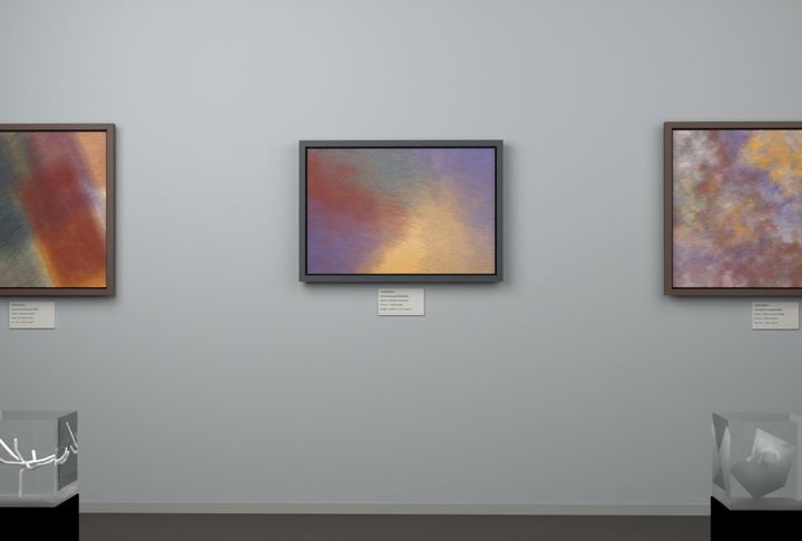 Oblique Transition — Continuous-gradient fields, palette 335
