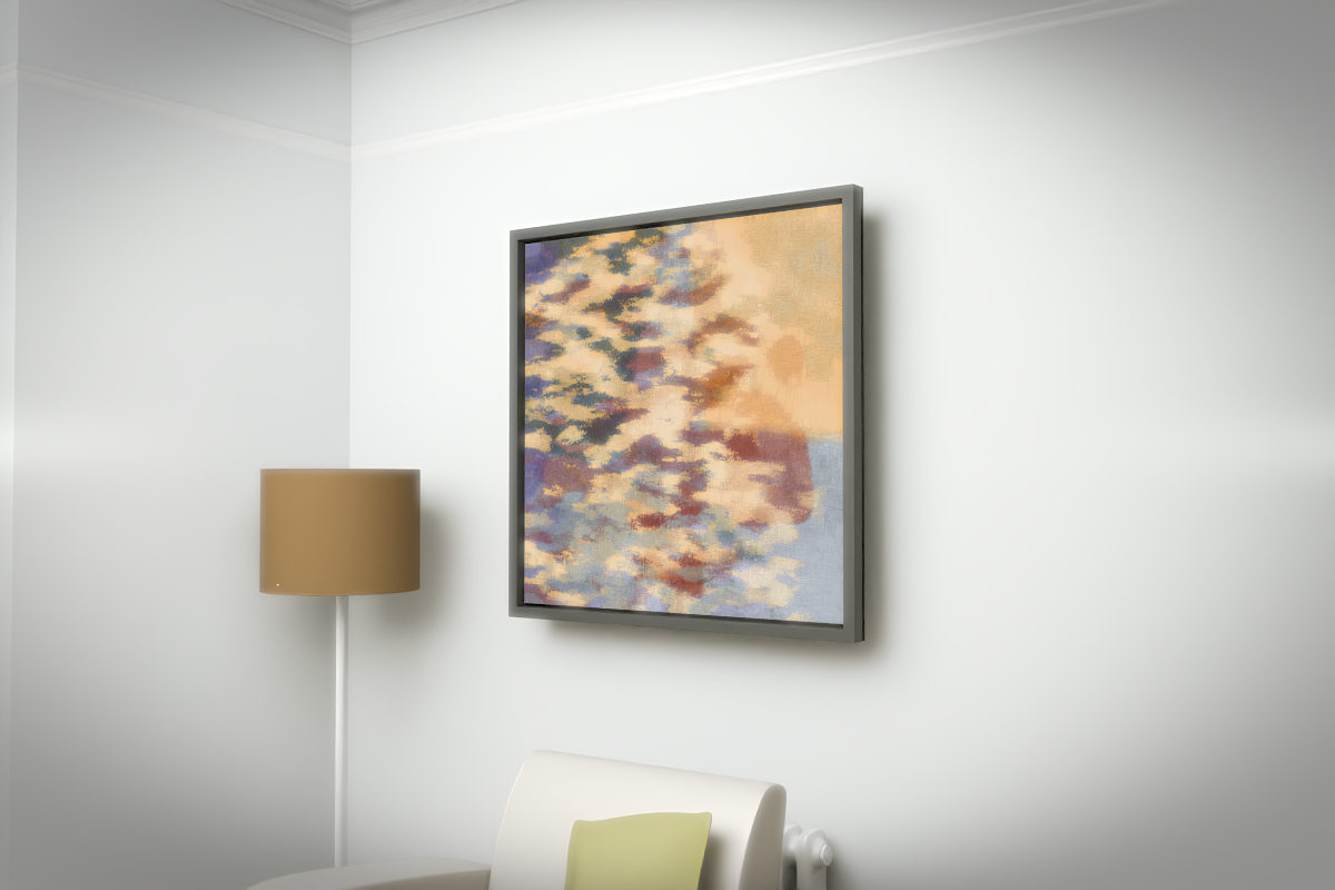 Cross-Rubbed Surface · white right context room view