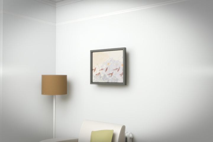 Botanical Wildflower Slope — Botanical composition, palette 335
