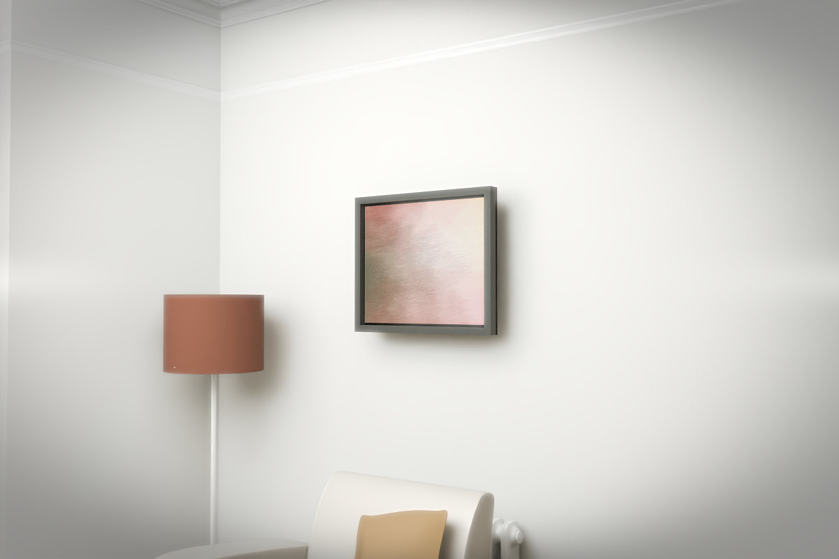 Luminous Crossing · white right context room view