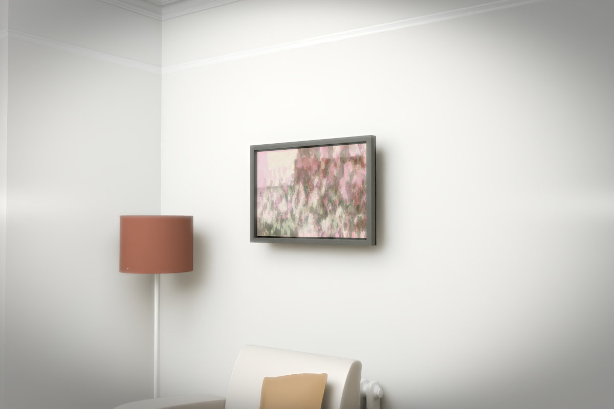 Vertical Scrapes · white right context room view