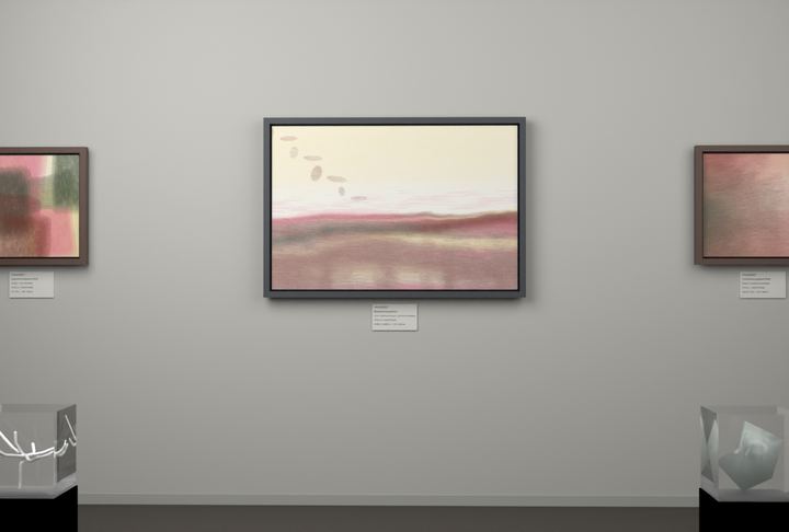 Broken Distant Bank · Canopy On The Horizon — Botanical composition, palette 336