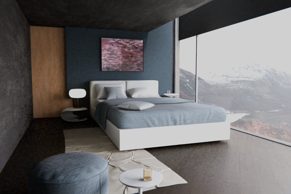 Lateral Erosion · over bed room view