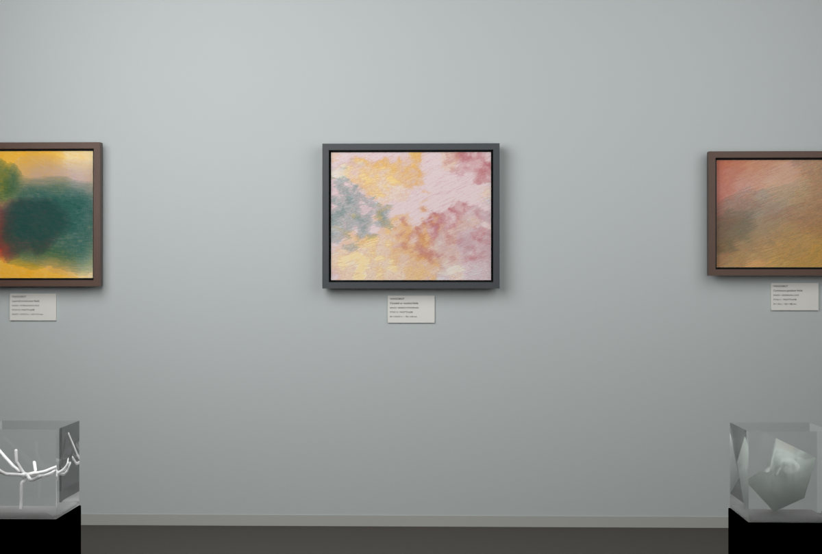 Banked Atmosphere · gallery context room view
