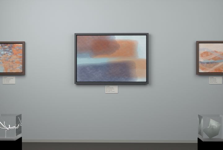 Cross-Current Planes — Layered translucent fields, palette 339