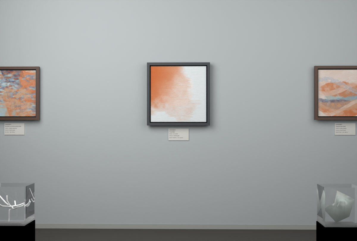Low Glow · gallery context room view
