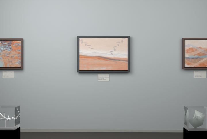 Shallow Tidal Planes · Veiled Canopy Bend — Botanical composition, palette 339