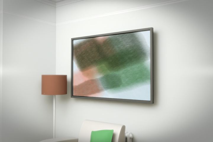 Diagonal Drift — Layered translucent fields, palette 341