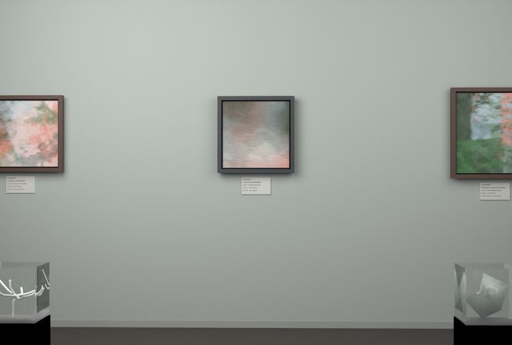 Oblique Transition — Continuous-gradient fields, palette 341