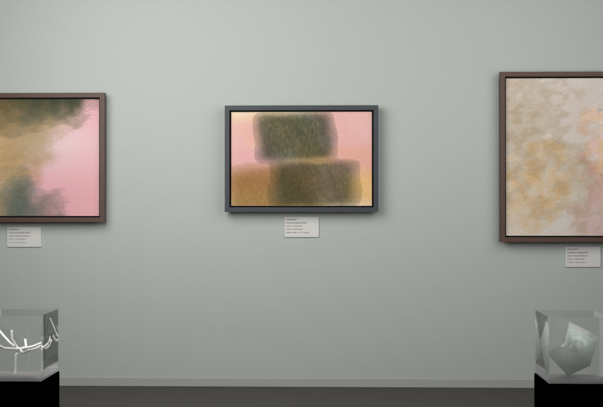Tall Passages · gallery context room view