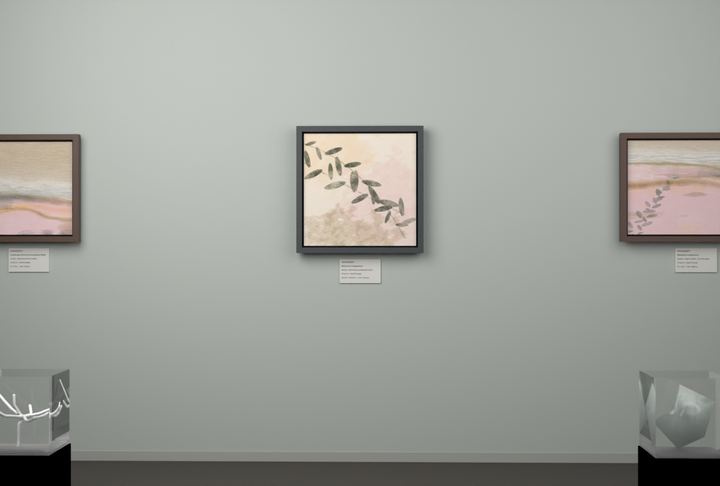 Botanical Luminous Olive — Botanical composition, palette 342