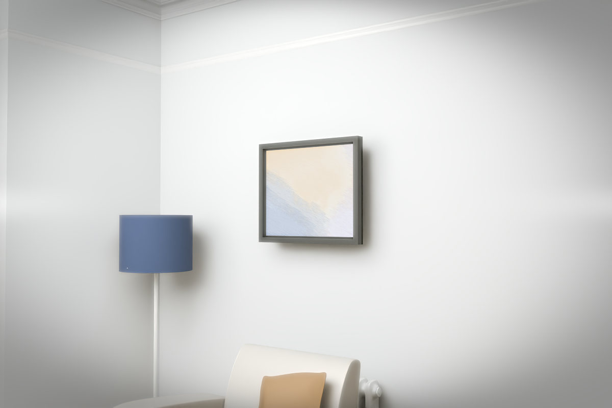Diagonal Breath · white right context room view
