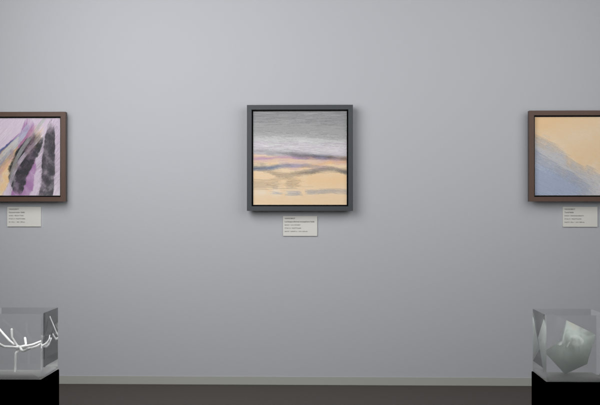 Low Estuary · gallery context room view