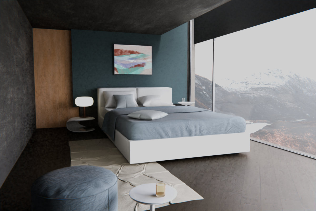 Lateral Release · over bed room view