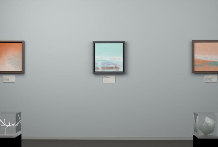 High Haze · Kelp Shallows — Botanical composition, palette 345