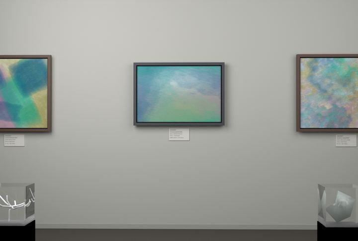 Oblique Transition — Continuous-gradient fields, palette 347