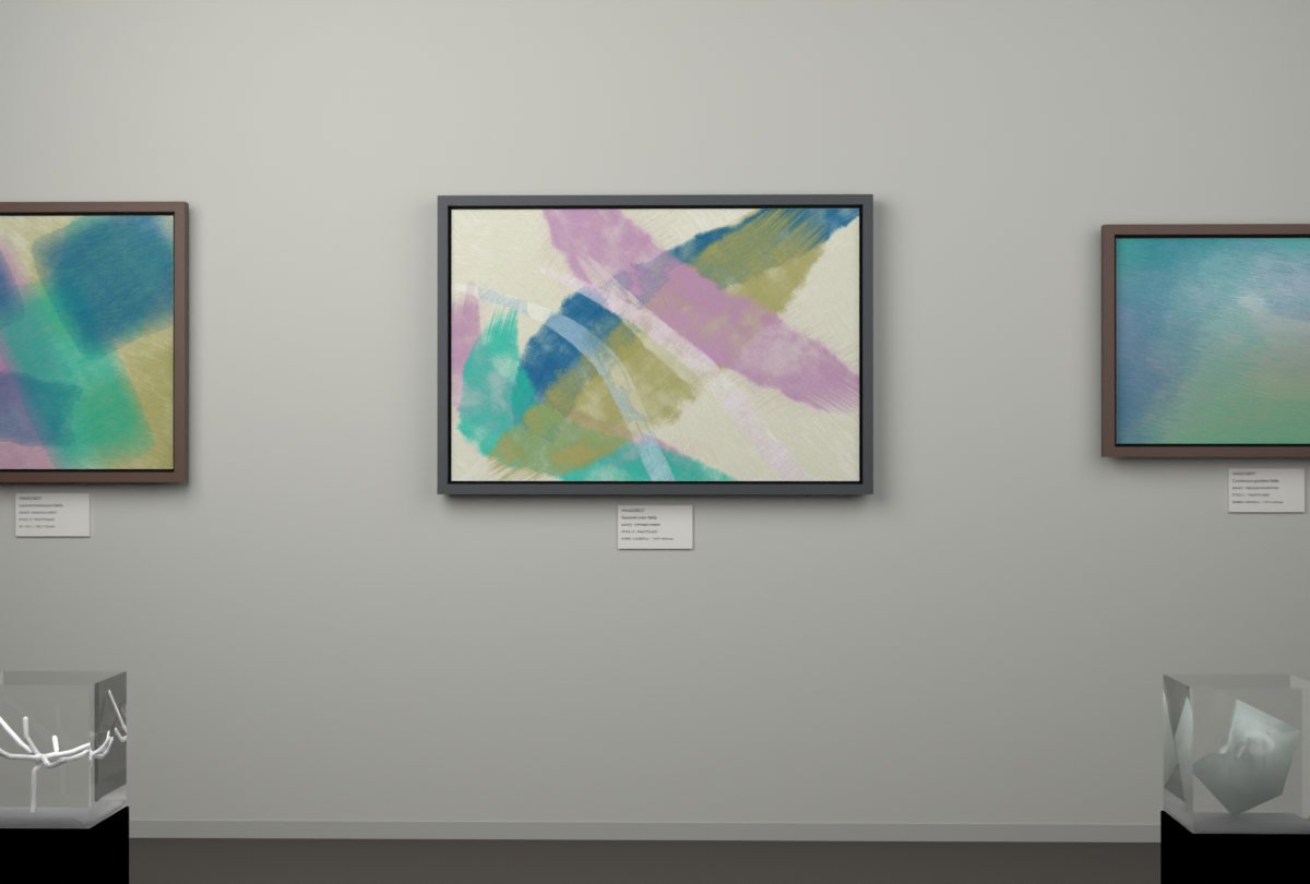 Opposed Sweeps · gallery context room view