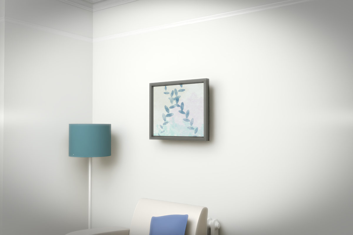 Botanical Coastal Kelp · white right context room view