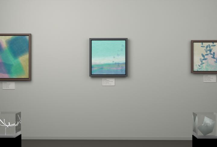 High Haze · Ginkgo Far Bank — Botanical composition, palette 347